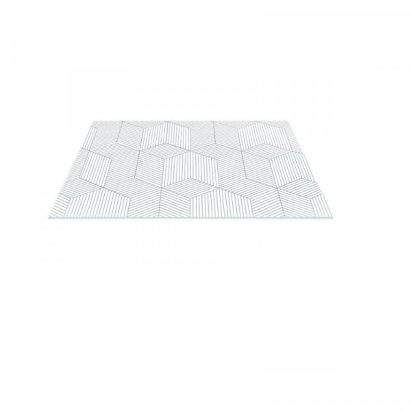 Duravit Bathroom Shelves DuraSquare for metal consoles 0099698 Acrylic White