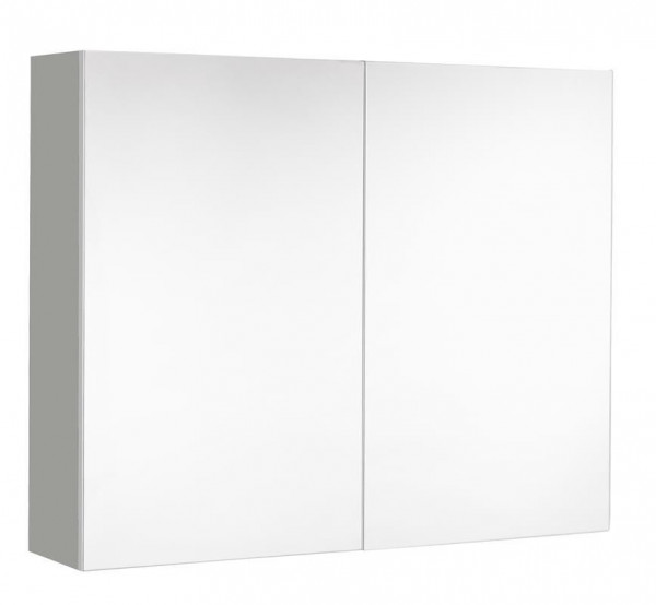 Allibert Bathroom Mirror Cabinet NORDIK VDE 2 doors 800x650x180mm Ultra Matte Grey