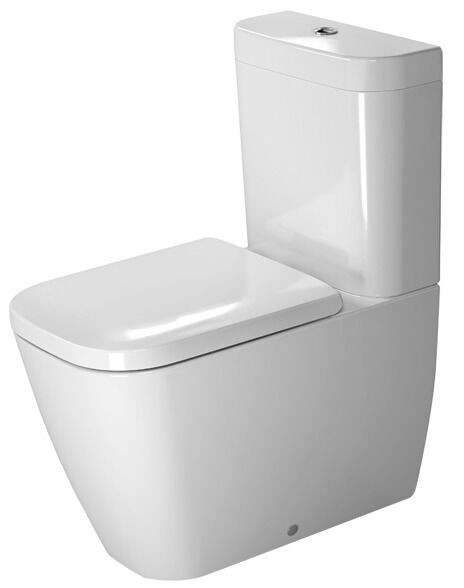 Duravit Close Coupled Toilet Happy D.2 Floor standing toilet pan 2134090000