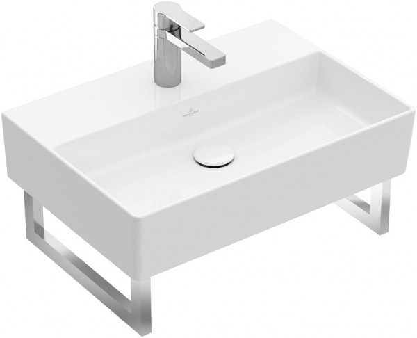 Villeroy and Boch Wall Hung Basin Memento 2.0 1 hole with overflow White Alpin 600mm