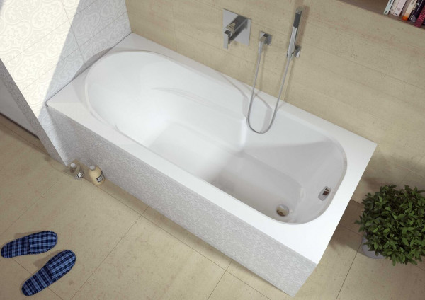 Riho Standard Bath Columbia 1750x800mm White Right and Left