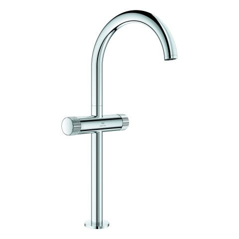 Tall Basin Tap Grohe Atrio Private Collection washbasin, XL Chrome 21142000