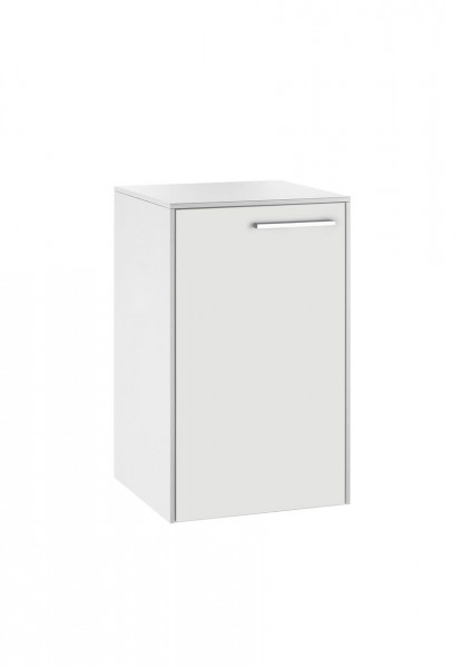 Wall Mounted Bathroom Furniture Keuco Royal 60 with 1 door and left-hand hinges 400x650x400mm Glossy White