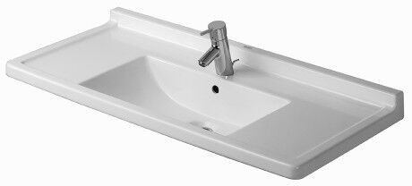 Duravit Starck 3 Washbasin, furniture washbasin (030410) White | 1 | Yes