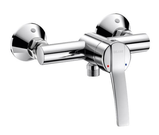 Delabie Wall Mounted Tap Securitouch  Mechanical h: 2739T
