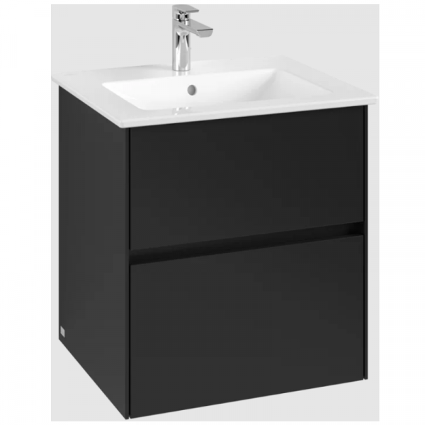 Vanity unit Villeroy & Boch Collaro Volcano Black  561x610x480mm