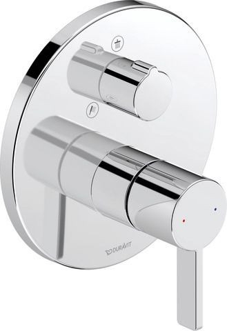 Concealed Shower Tap Duravit D-Neo, with diverter Chrome