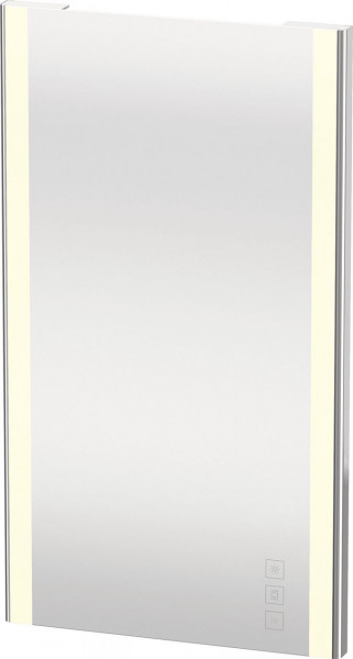 Illuminated Bathroom Mirror Duravit XSquare 450x800mm Glossy Chrome