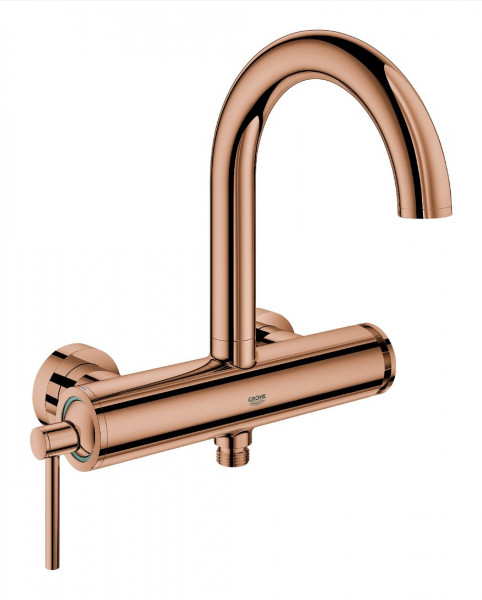 Grohe Wall Mounted Tap Atrio Single control Warm Sunset