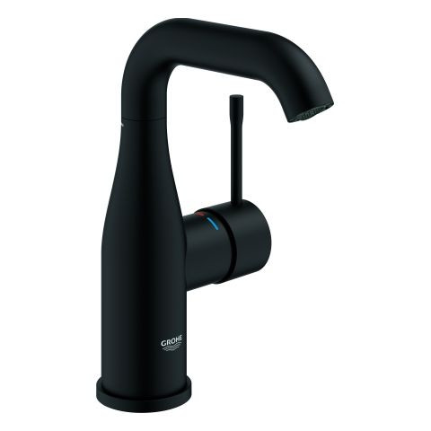 Single Hole Mixer Tap Grohe Essence Professional Phantom black 24176KF1