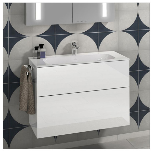 Villeroy and Boch Vanity washbasin with taphole, without overflow Finion 416481R1