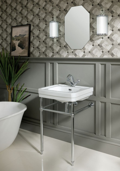 Freestanding Basin Bayswater Victrion White 540 mm | 1 Tap Hole