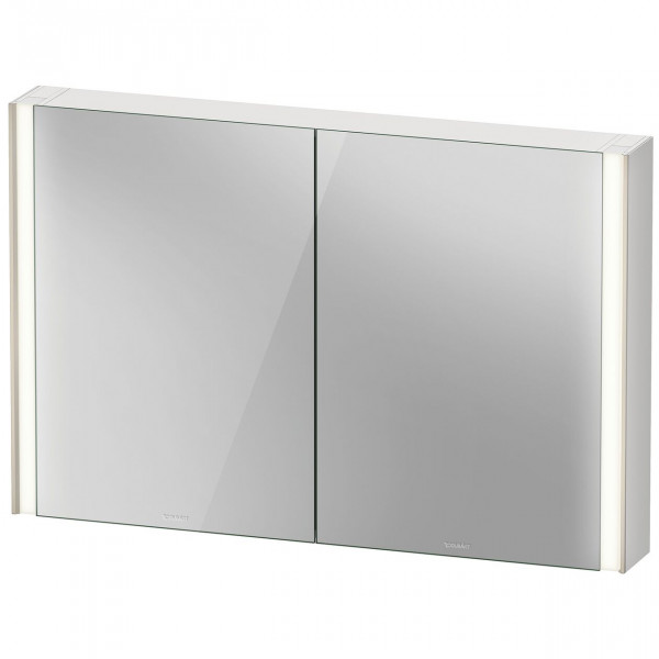 Duravit Bathroom Mirror Cabinet XViu with light XV7134 Champagne Matt