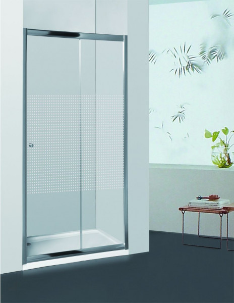 Allibert Sliding shower Doors PRIVA Wall tiles | 1260-1310 x 1900 mm