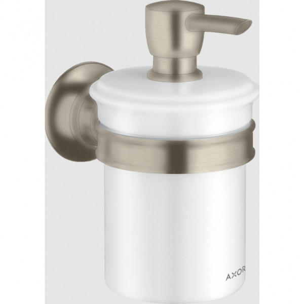 wall mounted soap dispenser Montreux brushed nickel Axor