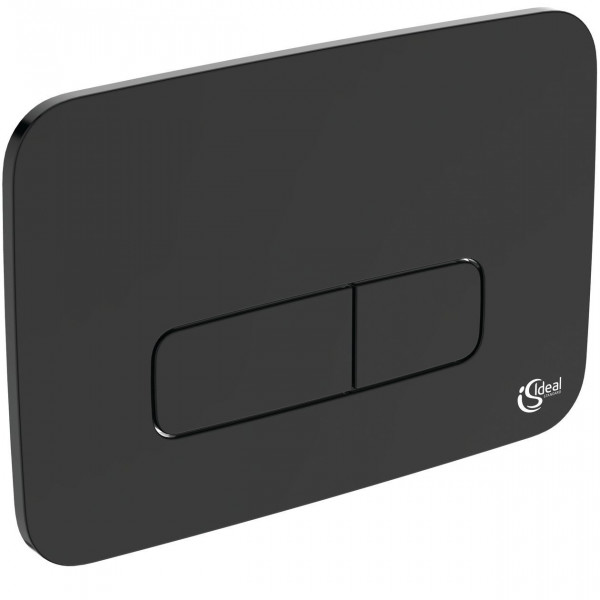 Ideal Standard Flush Plate OLEAS M3 241x165x8,5mm Black Double Flush