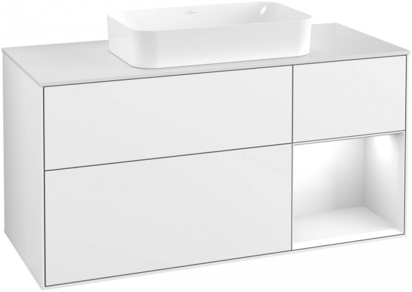 Villeroy and Boch Vanity Unit Finion 1200x603x501mm F702MTPD F711GFGF