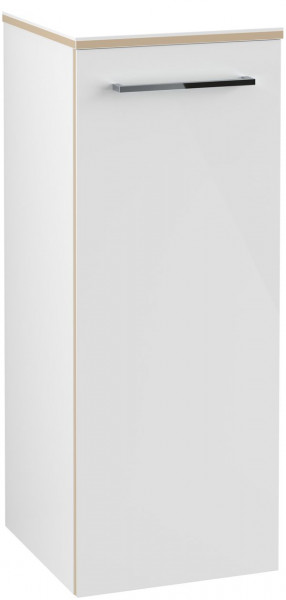 Villeroy and Boch Wall Mounted Bathroom Cabinet Avento 350x892x370mm Crystal White
