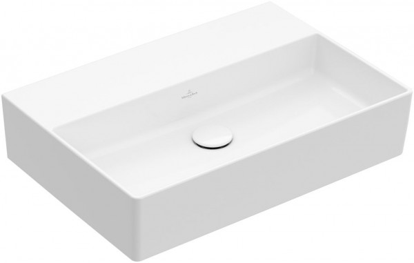 Villeroy and Boch Vanity Washbasin Memento 2.0 grounded without hole without overflow White Alpin 600mm