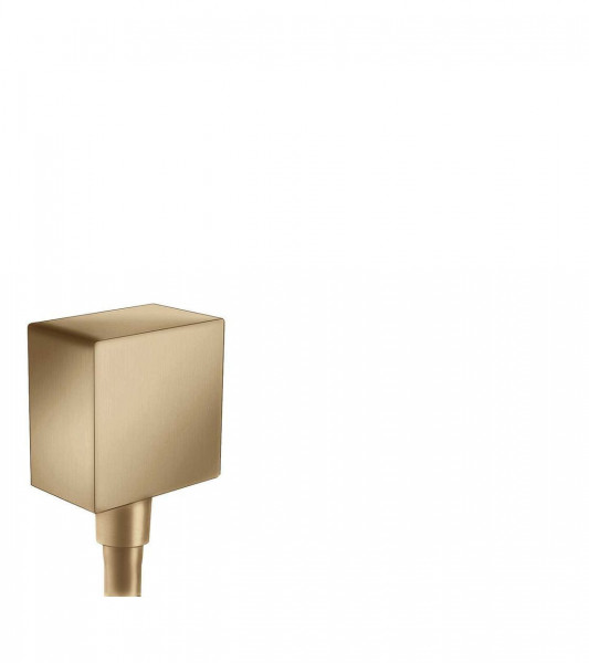Hansgrohe Valve and Outlet Fixfit Square Brushed bronze 26455140