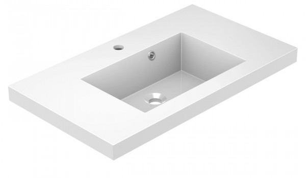 Allibert Vanity Washbasin KOLE 1 hole 50x462mm Glossy White | 802 mm