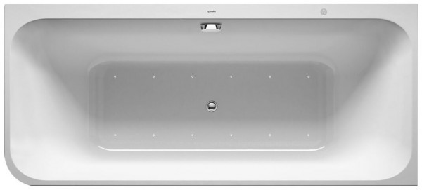 Duravit Whirlpool Bath Rectangular Happy D.2 System Air 1800x800mm White 760317000AS0000