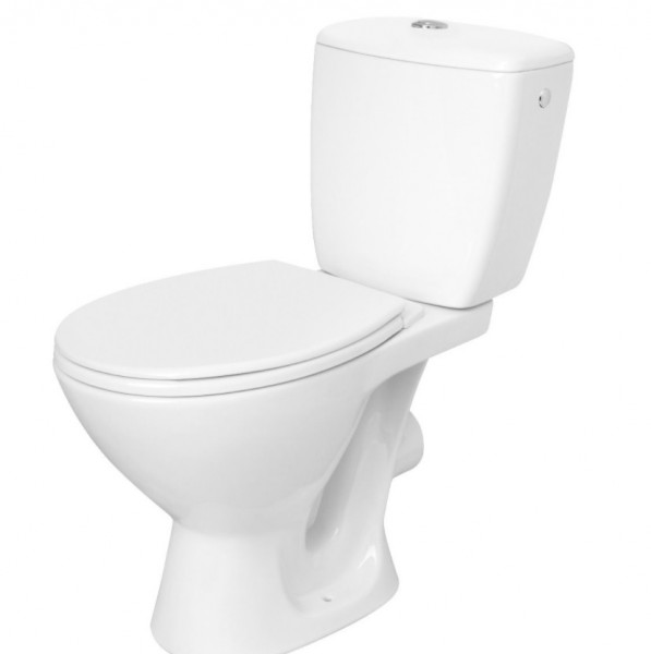 Freestanding Toilet Set Allibert KOSTA Horizontal 660mm White