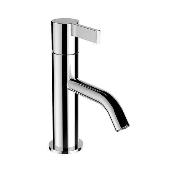 Single Hole Mixer Tap Laufen KARTELL without pop-up waste 115x173mm Chrome