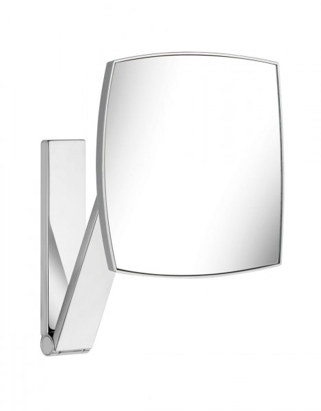 Shaving Mirror Without Light Keuco Ilook_move wall model, square Brushed Bronze