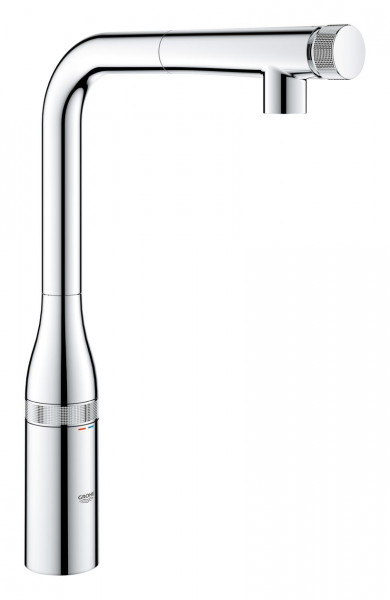 Grohe Pull Out Kitchen Tap Essence 366mm Chrome