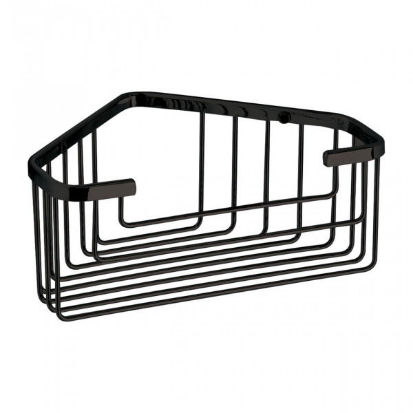 Gedy Shower Basket CONTRACT Corner Black