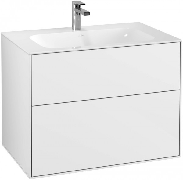Villeroy and Boch Vanity Unit Finion 796x591x498mm G01000PD Glossy White Lacquer