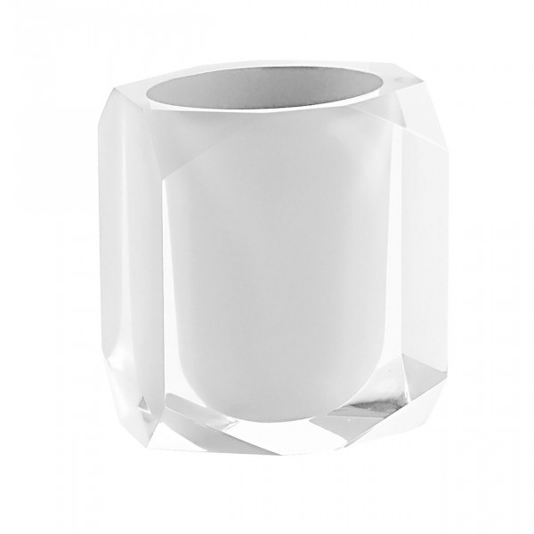 Gedy Toothbrush Holder CHANELLE White