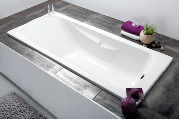 Allibert Standard Bath LORIA White 1600 x 700 x 505-515 mm