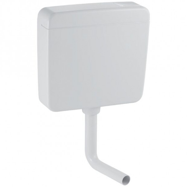 Geberit Toilet Cistern Alpine White Plastic Exposed AP127 water connection bottom right 127023111