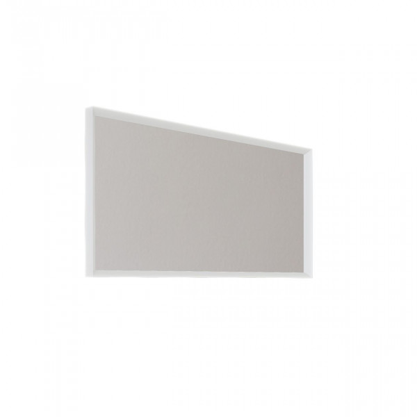 Allibert Large Bathroom Mirror DELTA 600x48mm White Matt  | 1200 mm