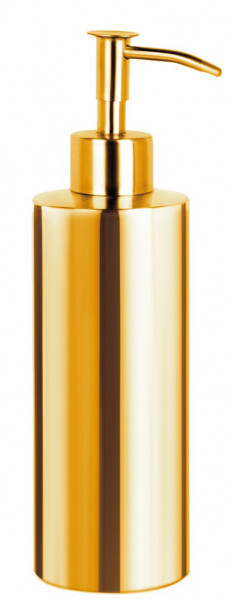 Allibert Free Standing Soap Dispenser COPERBLINK 60x205x60mm Glossy Gold