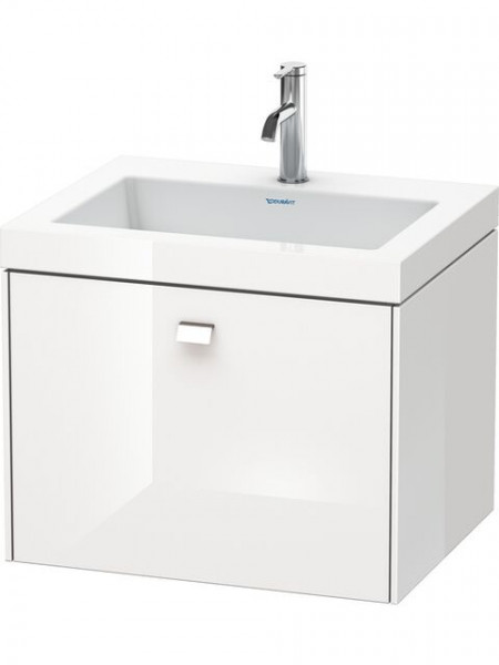 Duravit Bathroom Set Brioso 600 mm BR4600 Concrete Grey Matt | Without Tap Hole | Concrete Grey Matt