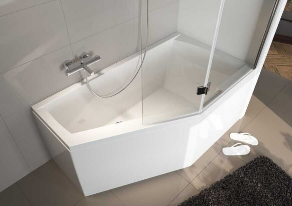 Riho Corner Bath Geta R 1700x900x520mm White BA88005