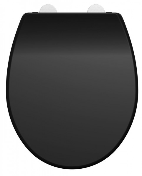 Allibert Soft Close Toilet Seat DOLCEO 370x55x465mm Black Mat