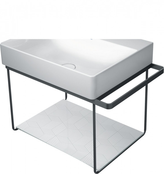 Duravit Vanity Unit DuraSquare Metal console Wall mounted Chrome 665x451 mm Chrome