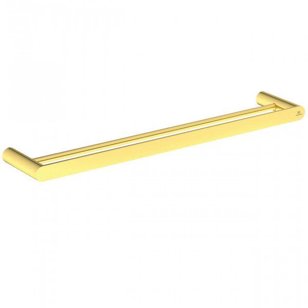 Ideal Standard Wall Mounted Towel Rail CONCA round 600x120x28mm Brushed Gold