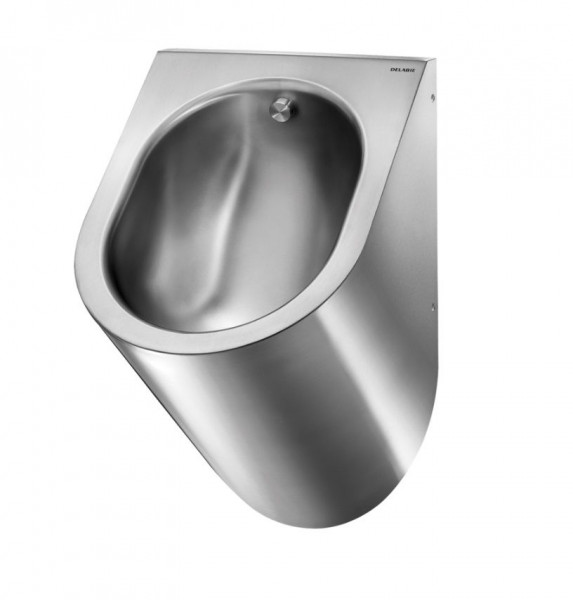 Delabie Urinal DELTA HD without mounting flange polished satin stainless steel