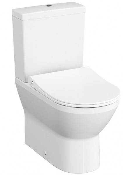 VitrA Integra BTW Freestanding Toilet Rimless 390x785x620mm Glossy White