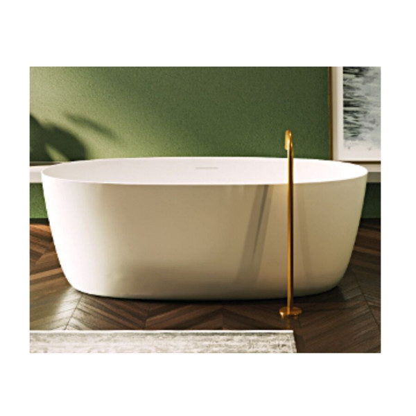 Riho Freestanding Bath Oval 720x56,50x1600mm Satin White