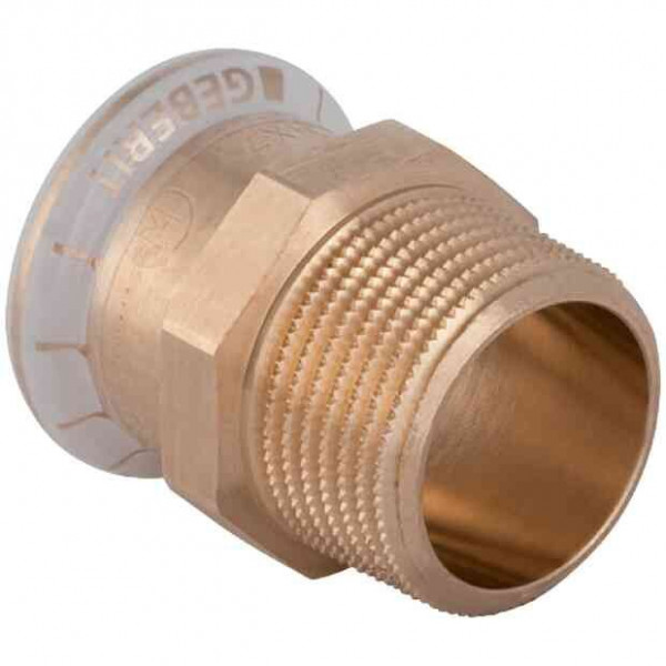 Geberit Plumbing Fitting Mapress Coupling with male thread ⌀28x44x21mm