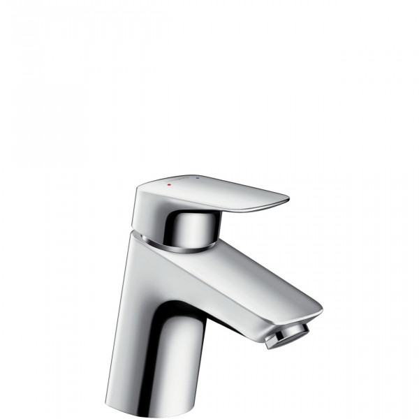 Hansgrohe Single lever basin mixer 70mm with push-open waste set Focus Chrome (71074000)