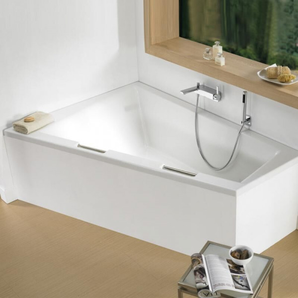 Riho Corner Bath Doppio R 1800x1300x520mm White BA90005
