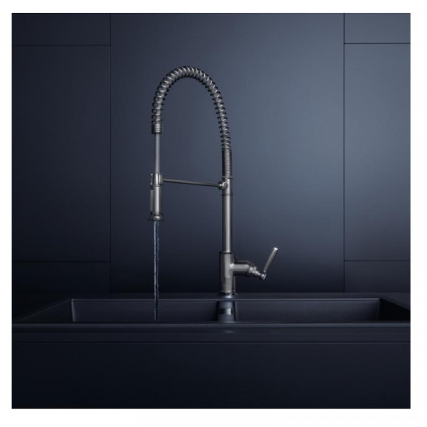 Axor Kitchen Mixer Tap Montreux Semi-Pro Stainless Steel Finish