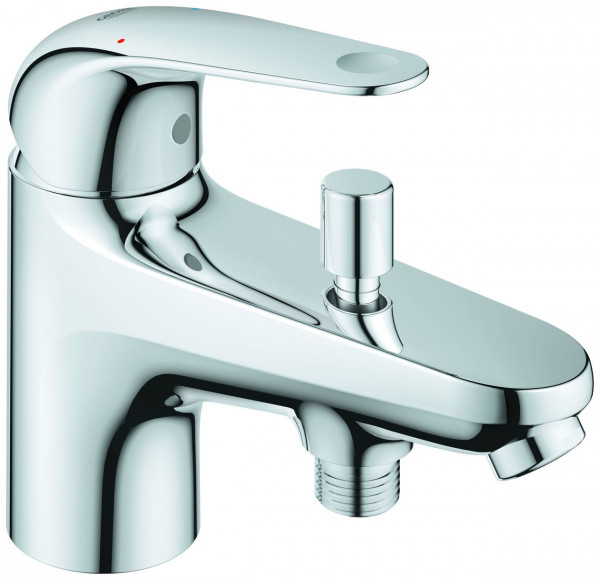 Deck Mounted Bath Tap Grohe Euroeco 1 hole Chrome 24281001